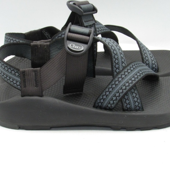 Chaco Z1 Size 9 M Gray Blue Hiking Sandals B4 B5 main image 4